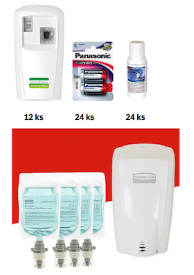 Voňavý Balíček Viktoria + Bezdotykový dávkovač s pěnovým mýdlem