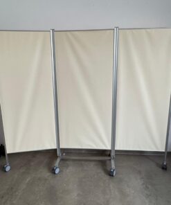 Mobilní křídlový paravan 3-dílný